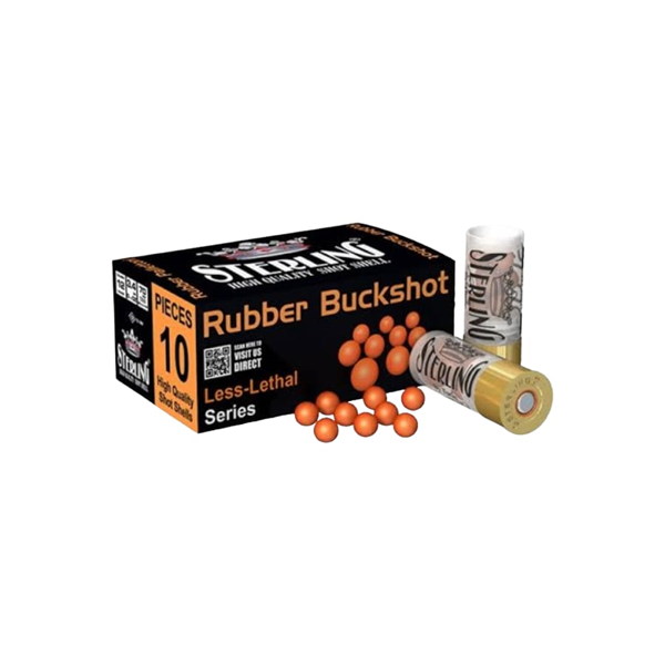 STERLİNG 12 CAL RUBBER ŞAVROTİN KAUÇUK KOLİ BAZLI AV FİŞEKLERİ